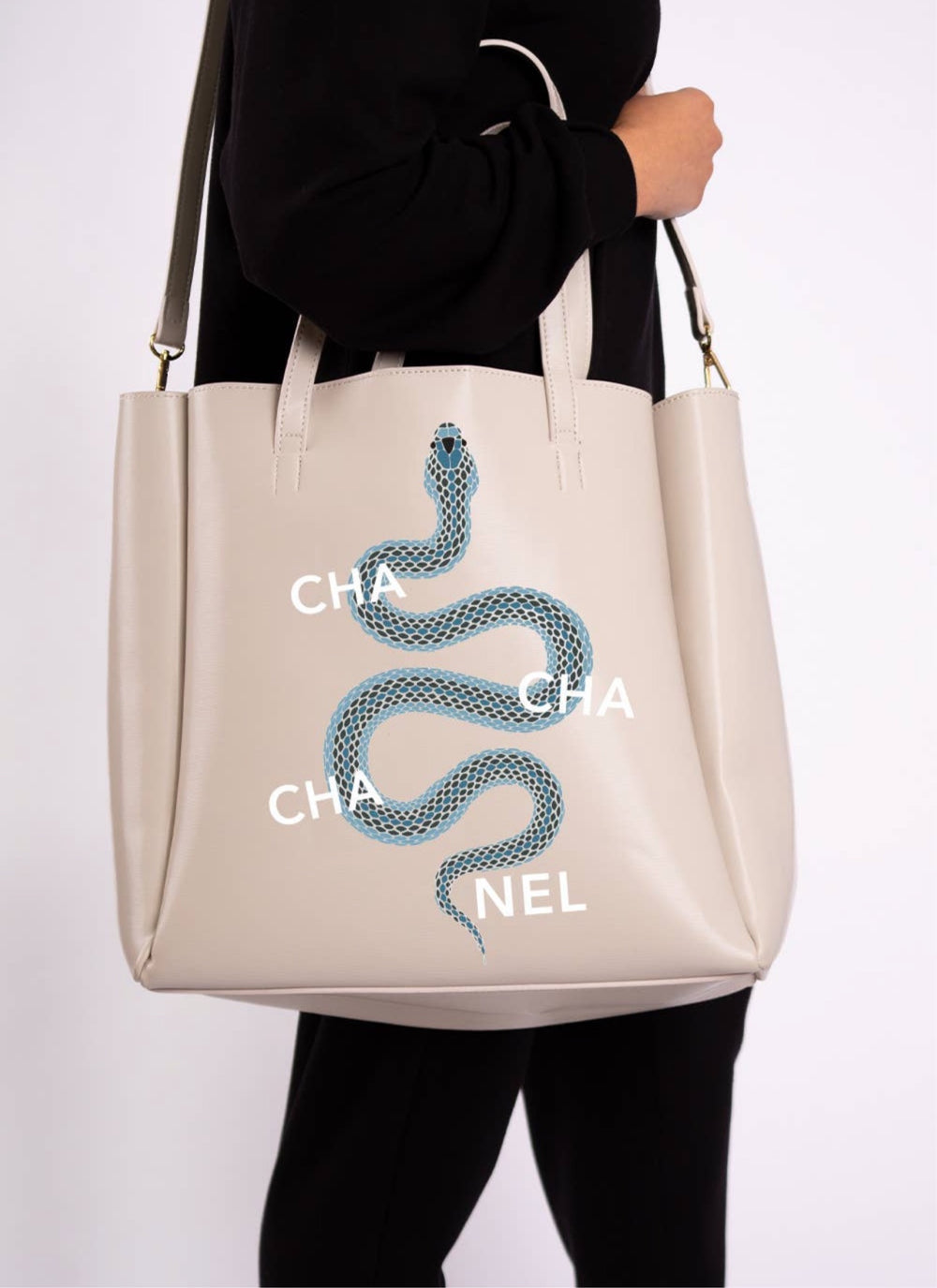 Fantastic Tote Crossbody -Cha Cha Nel Creme-