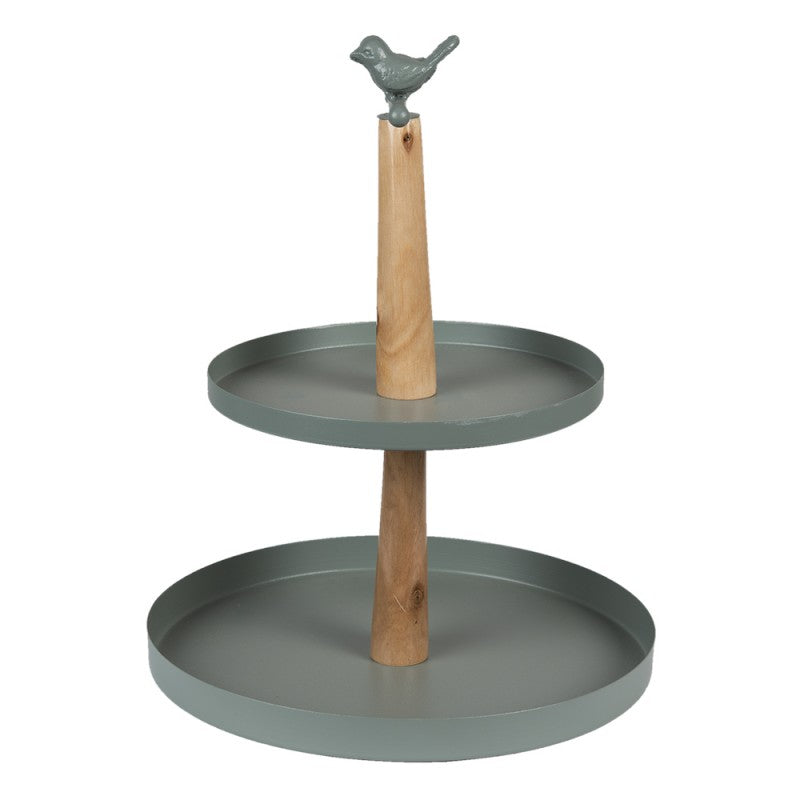 Etagere mit Vögelchen