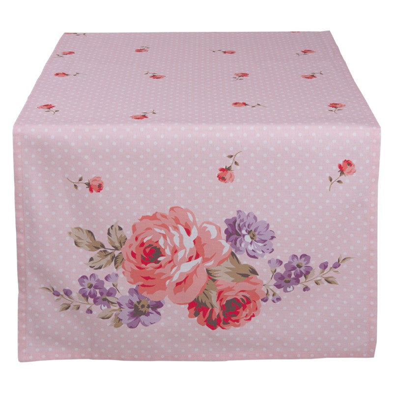 Tischläufer 50cm x 140cm -Rosy Flowers-
