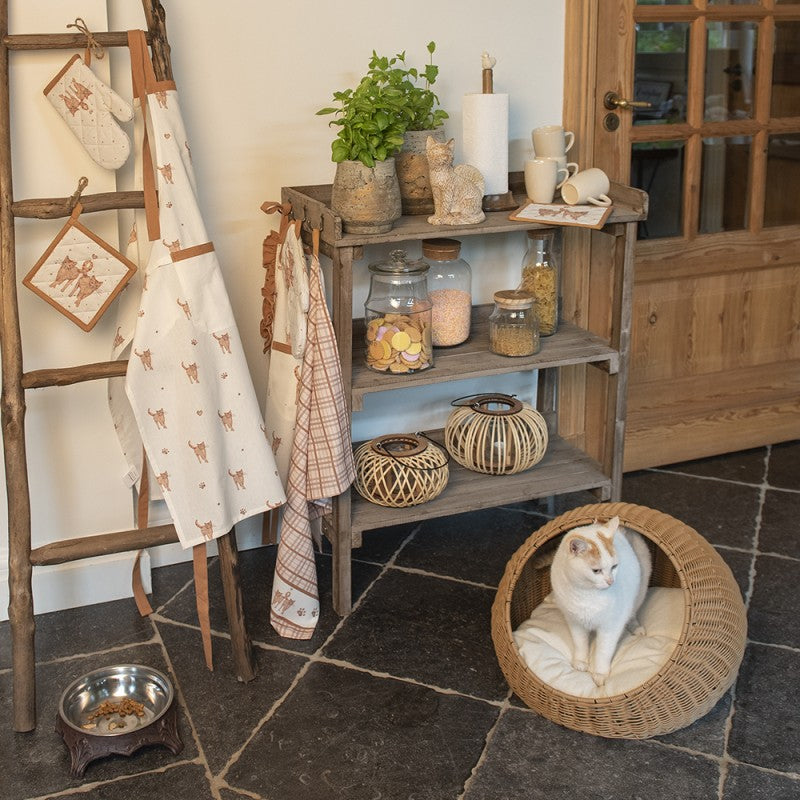 Küchenschürze Katze