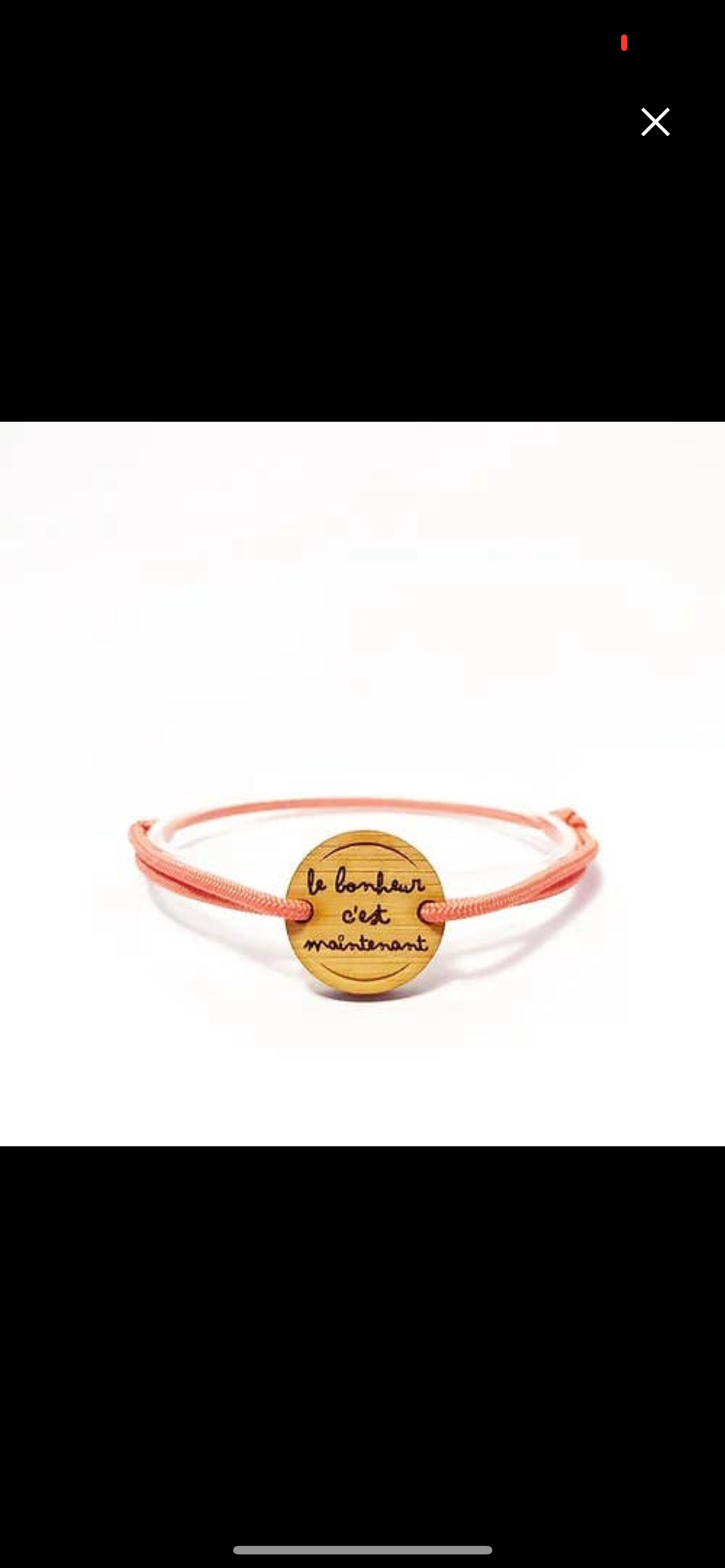 Le bonheur, c'est maintenant GLÜCK IST JETZT! (Koralle)