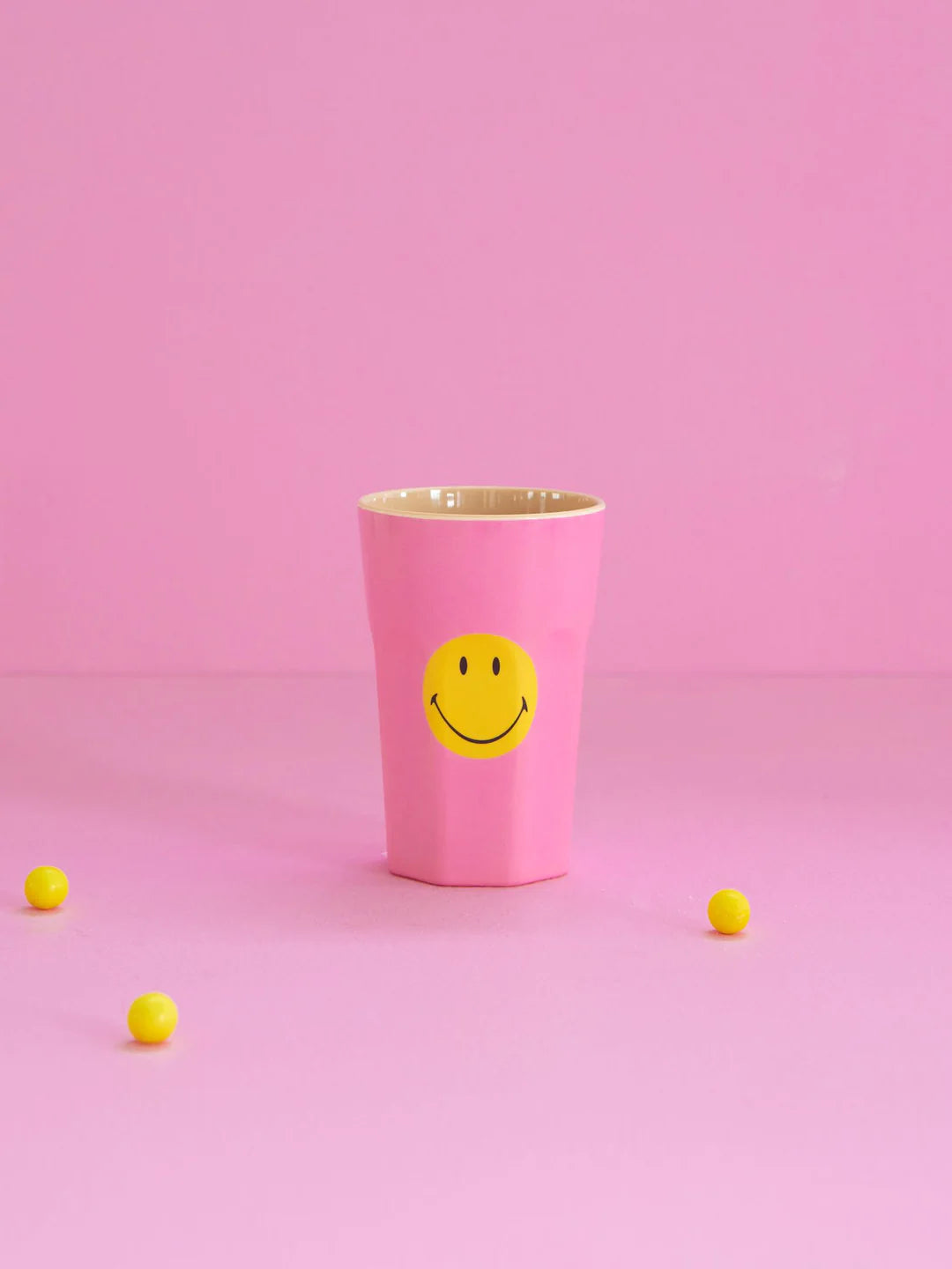 Happy Mug -Take the Time to Smile-BIG rosy