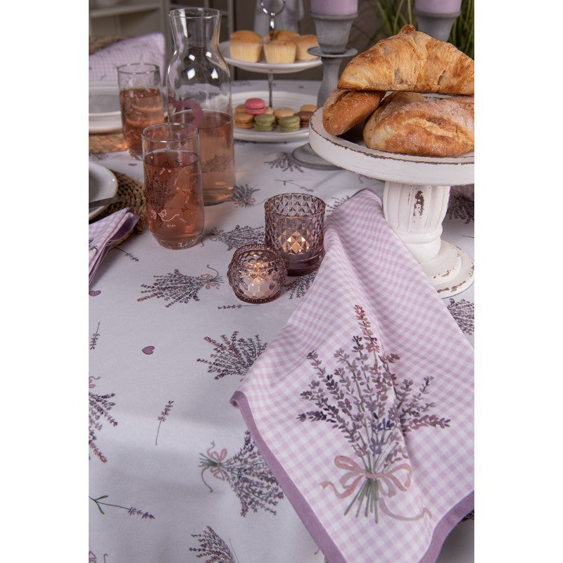 Platzdeckchen 40cm x 40cm -Lavendel-