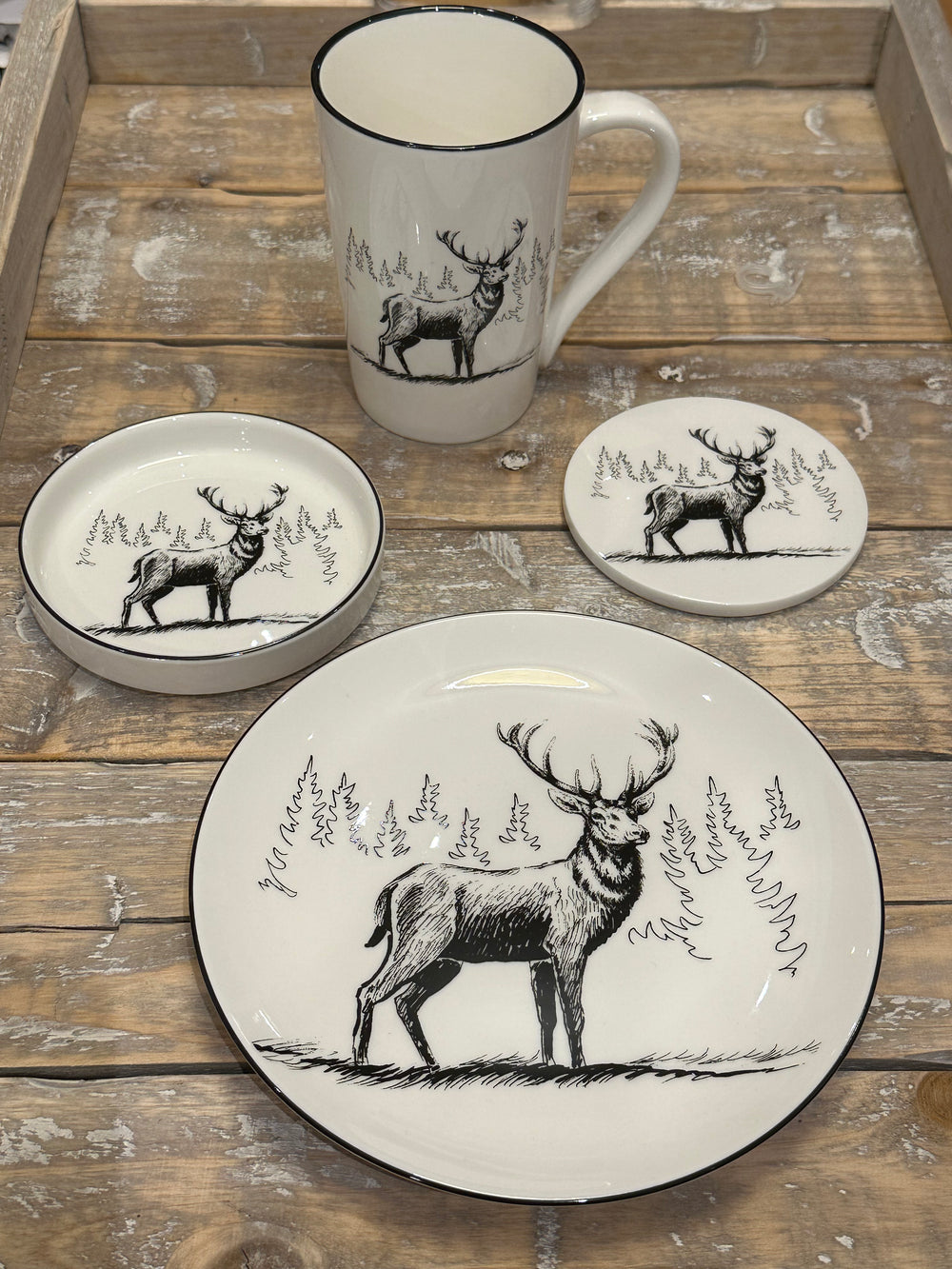 Kaffeebecher groß -Hirsch-