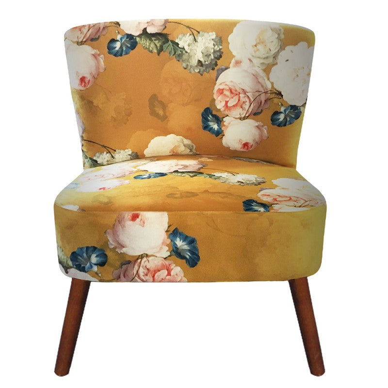 Lounge Chair Yellow Garden