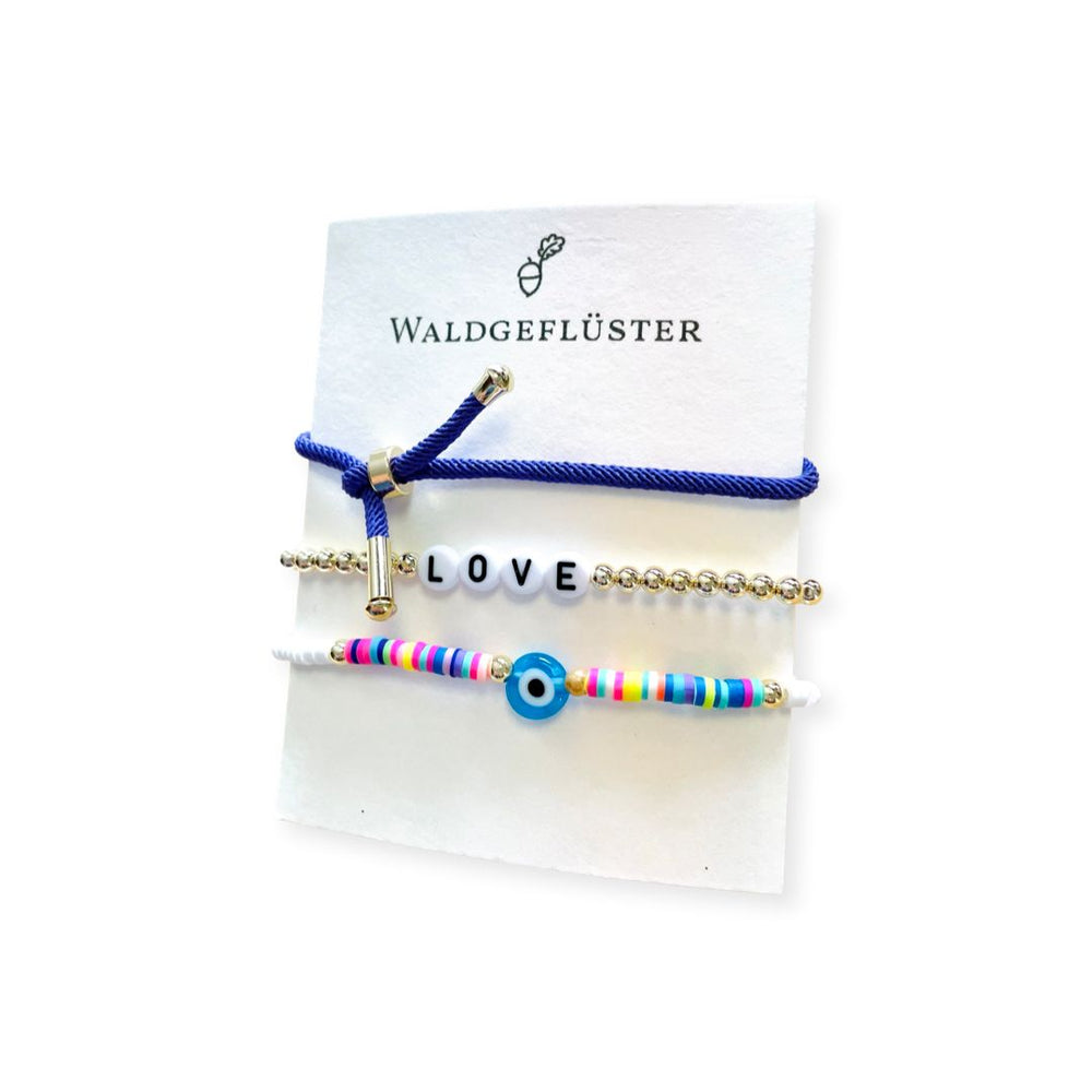 Happy Bracelet Set -LOVE-