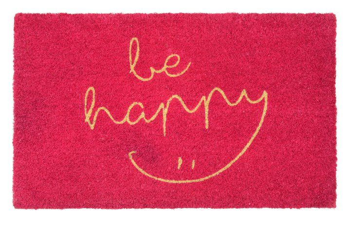 Fußmatte Be happy…